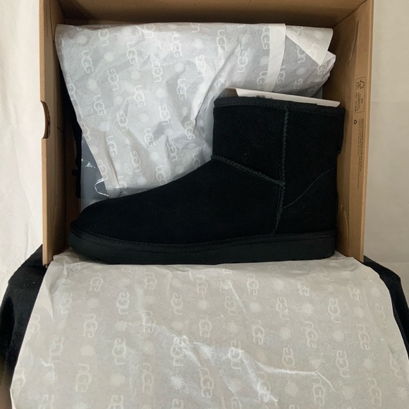 UGG Black Classic Short Boots - Picture 6 of 6